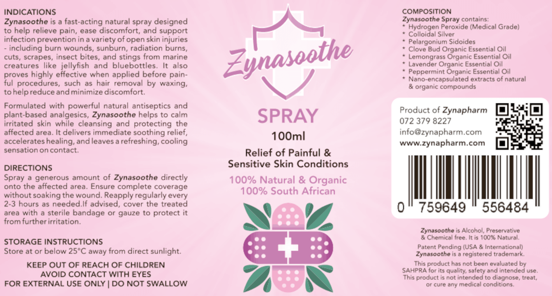 Zynasoothe 100ml - Image 2